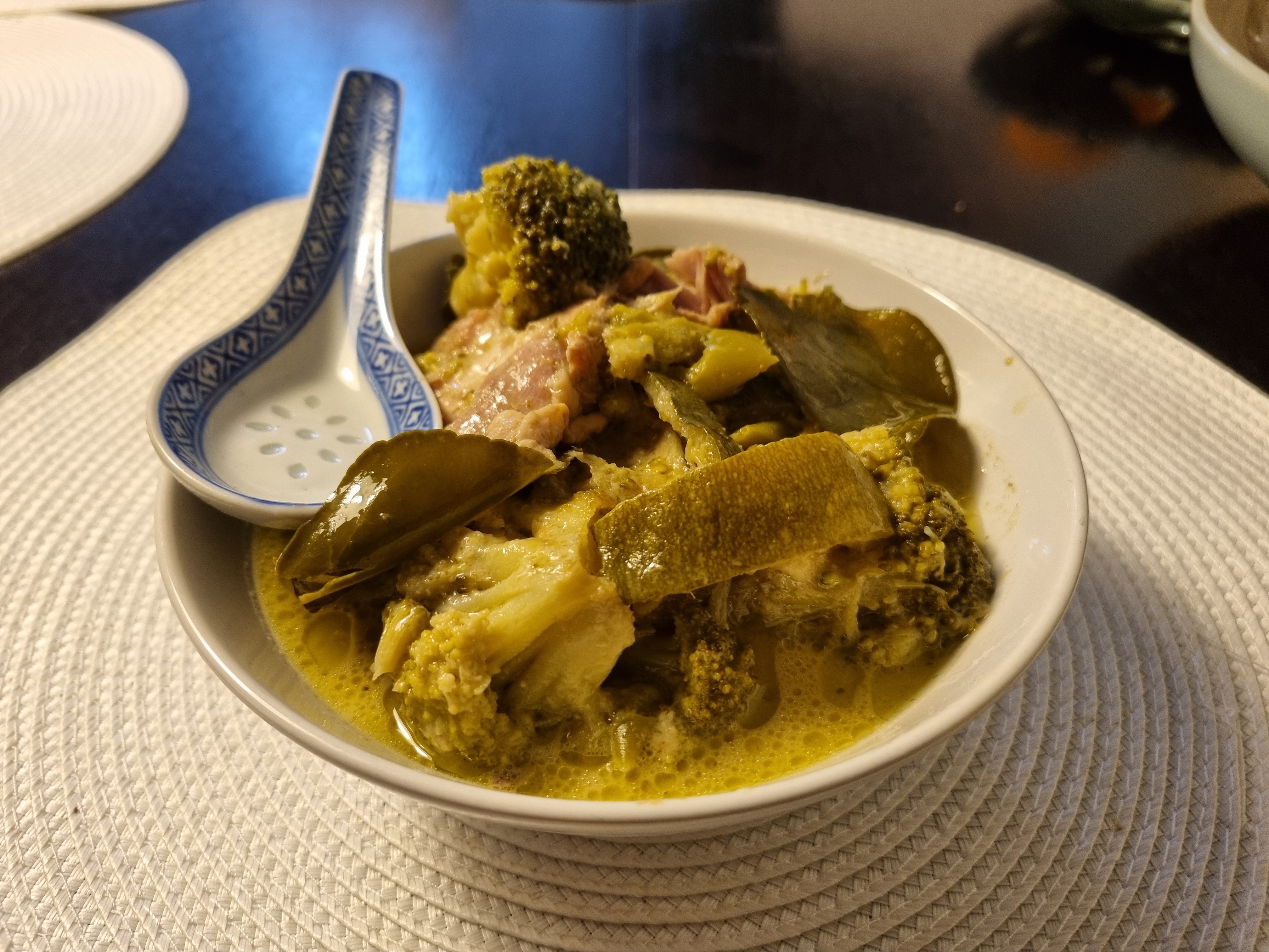 Zielone Curry z Kurczakiem